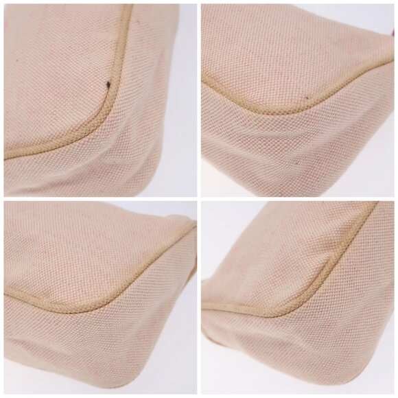 PRADA Sports Accessory Pouch Canvas Gray Silver Auth - Picture 16 of 16